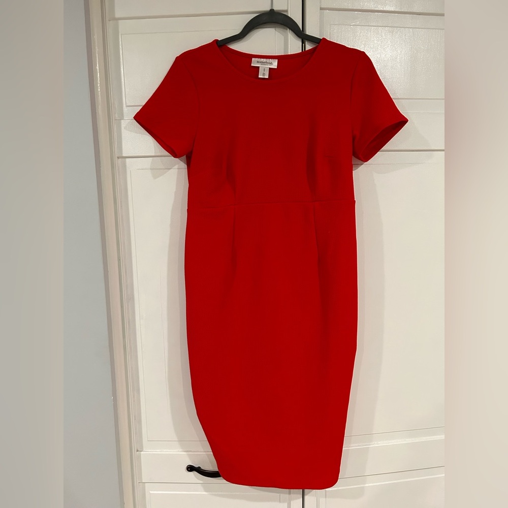 Pencil Dress. Maternity.